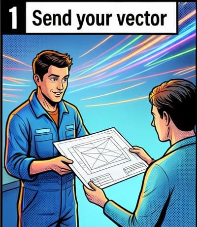 Step 1 — Send your vector